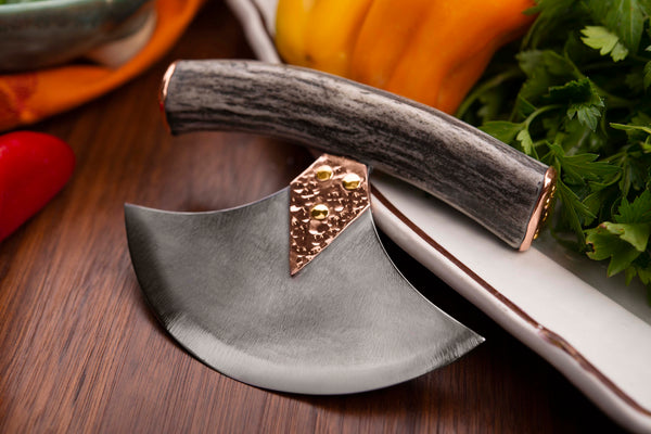 Copper Small Herb Chopper