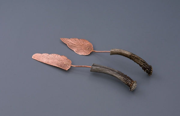 Copper Cake Knife & Server Set