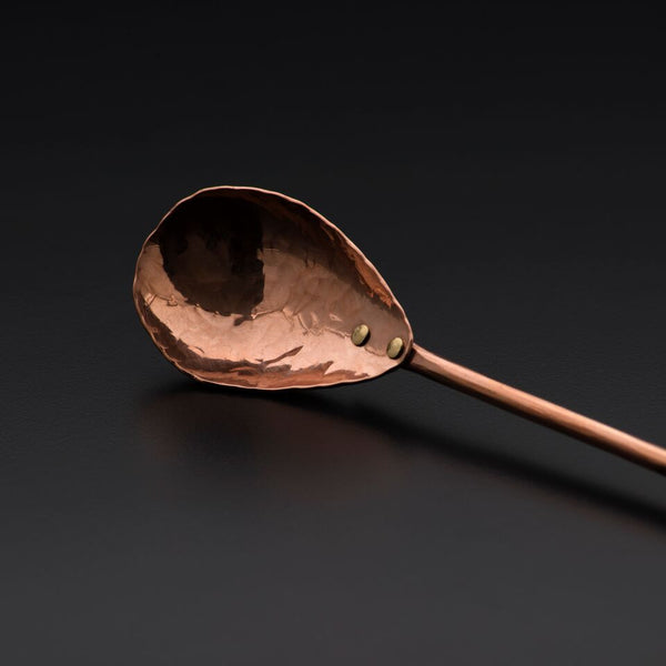 Copper Trident Fork Bar Spoon