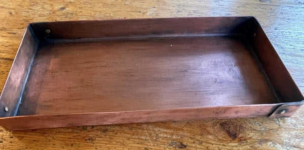 Copper Patten Valet Tray