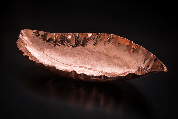 Copper Banana Leaf Bowl