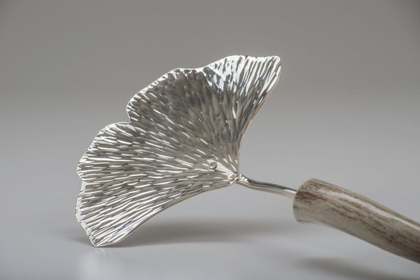 Silver Ginkgo Small Flat Server