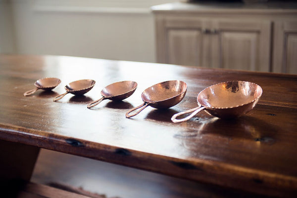 Copper Measuring Cups