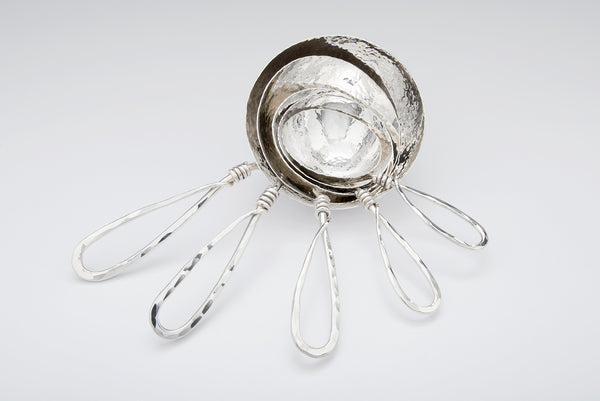 Silver Measuring Cups