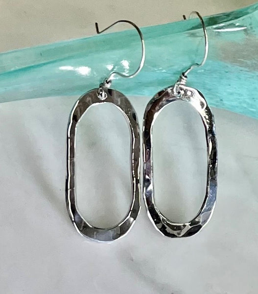 Oval Link Earrings