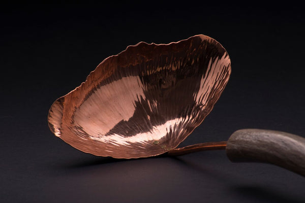 Copper Ginkgo Gravy Ladle