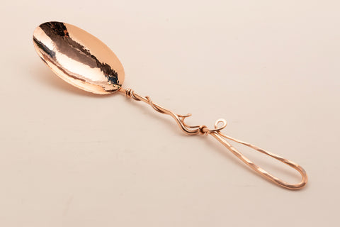 Copper Large Serving Spoon