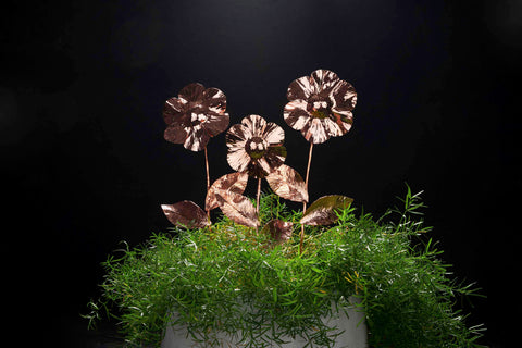 Poppy Garden Sculpture