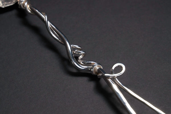 Silver Fern Pasta Server