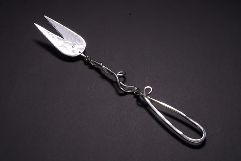 Silver Two Tine Fork