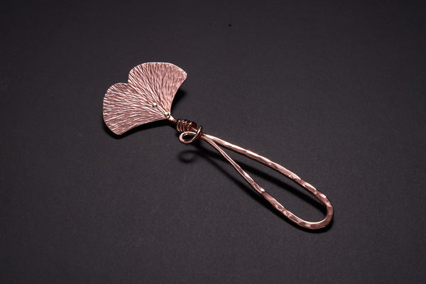 Copper Ginkgo Hors d'Oeuvre Server