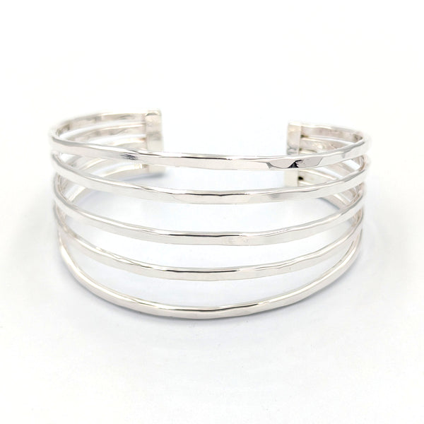Silver Multi-Strand Cuff
