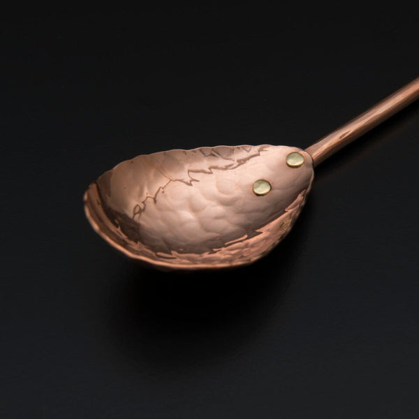 Copper Trident Fork Bar Spoon