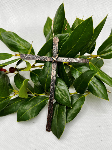 2023 Copper Crown of Thorns Easter Cross