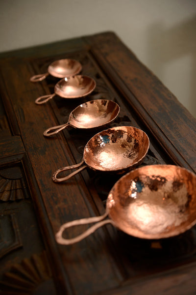 Old Dutch, Copper Measuring Cups & Spoons Set - Zola
