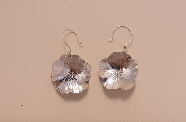 Sterling Silver Pear Blossom Earrings