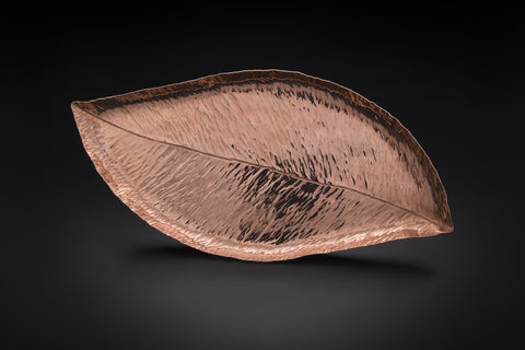 Copper Magnolia Leaf Tray