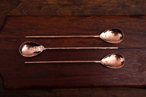 Copper Straight Bar Spoon