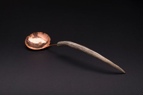 Copper Pear Blossom Spoon