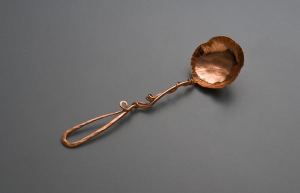 Copper Pear Blossom Spoon
