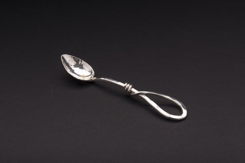 S000007 Sterling Silver Baby Spoon Solid Hallmarked 925 