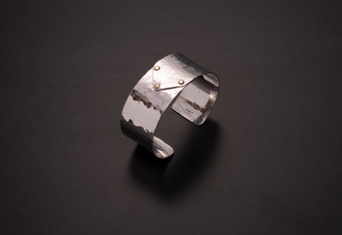 Sterling Envelope Cuff Bracelet