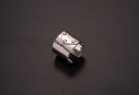 Sterling Silver Envelope Ring