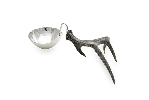Silver Nut Bowl with Handle