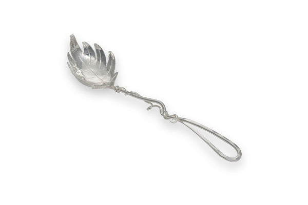 Silver Fern Pasta Server